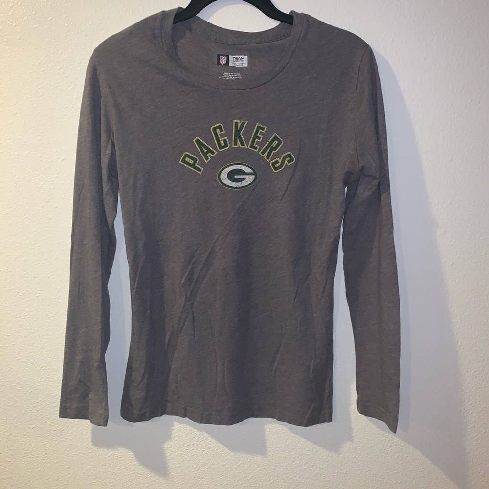Official NFL Long Sleeve Tee- Green Bay Packers